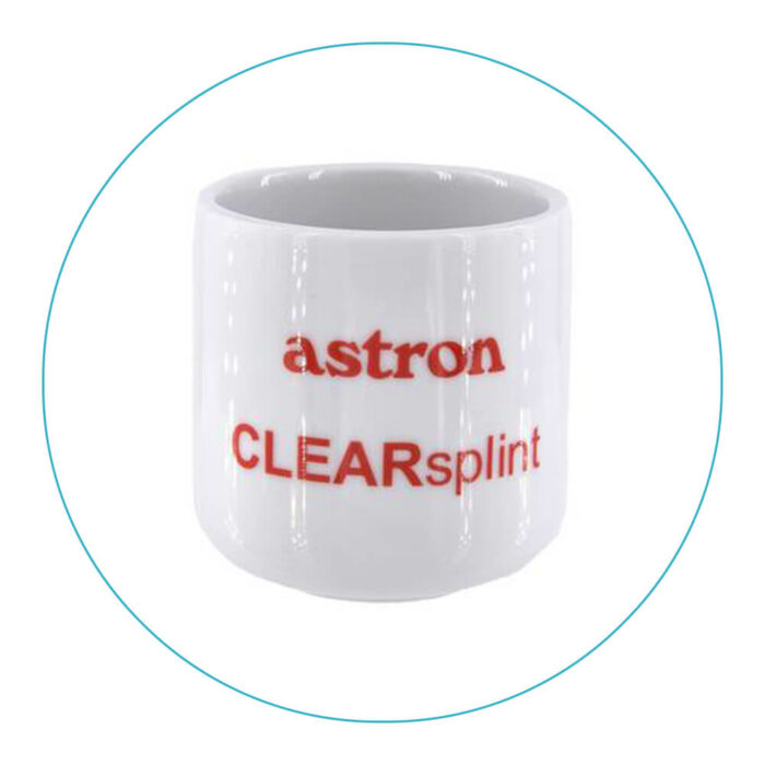 CLEARsplint® Porzellanmischtiegel